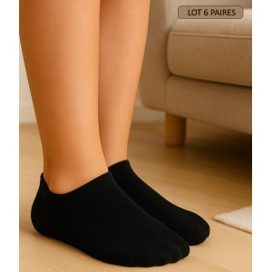 chaussettes courte en bambou pour enfants sans couture chaussettes blanc blanches