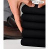chaussettes en coton 100% fil ecosse noir pour homme en lot