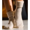 chaussettes chausson antiderapant alpaga