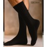 chaussettes noires cachemire et merinos laine douce chaussettes chaudes pour homme