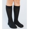 chaussettes haute 100% soie pour enfant, sous chaussettes