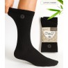 chaussettes diabétique gros mollet problème de circulation coloris noir obesité