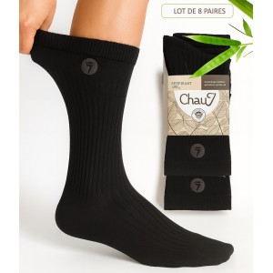 chaussettes diabétique gros mollet problème de circulation en bambou doux