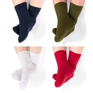 Chaussettes anallergiques pour enfants de 3 ans à enfants de 17 ans