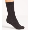 chaussette en laine et soie chaude et douce