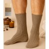 chaussettes laine non comprimante confort chaude douce pour homme grande taille