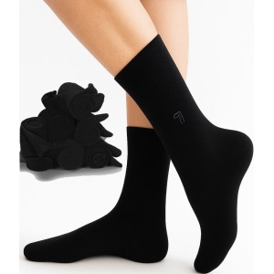 Chaussettes Coton Bio - Noir