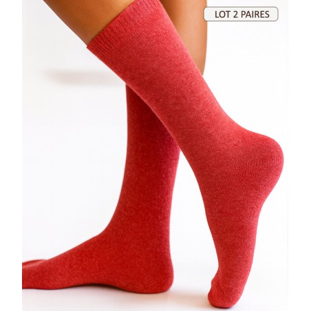 chaussettes cachemire soie unie pour femme couleurs corail chaussettes cachemire soie unie pour femme couleurs corail