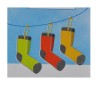 3 pinces pour chaussettes