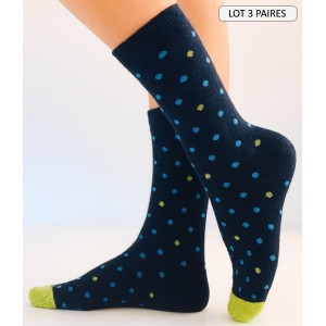 chaussette en laine angora douce chaude a pois pour femme chaussette hiver automne pied froid