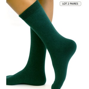chaussettes cachemire soie unie pour femme couleurs gris fonce anthracite