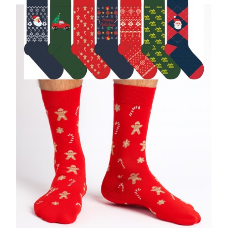 chaussettes de noel pour homme