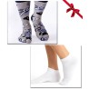 coffret chaussettes coton bio japonaise tabi dragon blanc