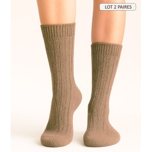 Chaussettes Cachemire et...