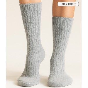 Chaussettes Cachemire et...