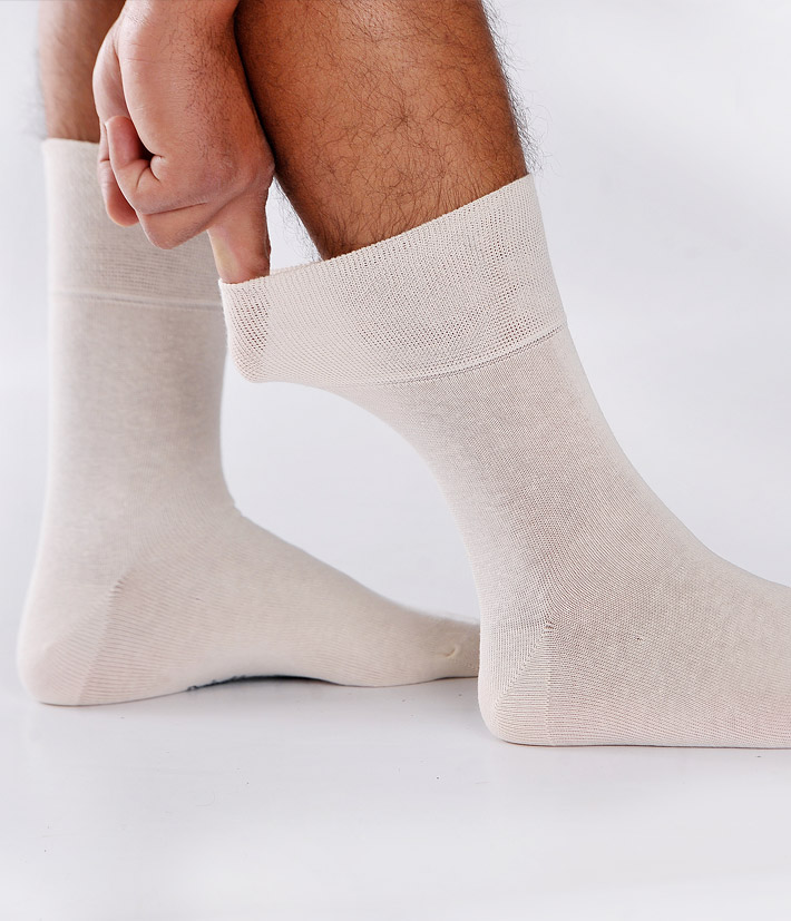 Chaussettes d'intérieur laine homme : ANGRO SOCKS - botanic®