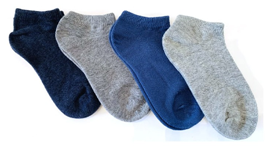 2 paires de chaussettes courtes Sport BLEUFORÊT blanches Pointure 43-46